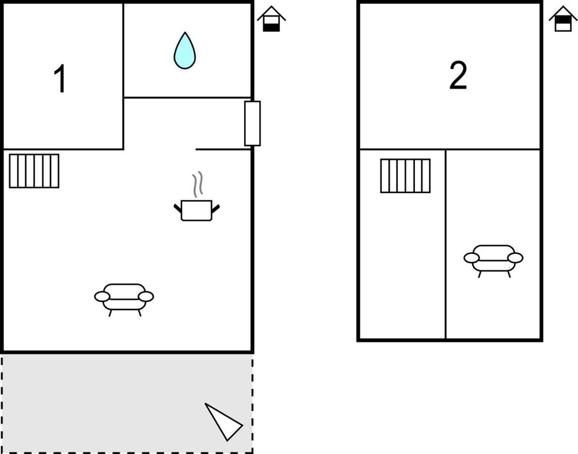 2 Bedroom Beautiful Home In Zerpenschleuse 外观 照片
